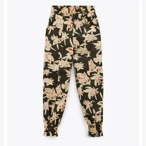 Nwt Zara Multicolor‎ High Waist Floral Printed Balloon Pants C21 thumbnail 2