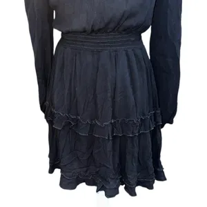 Altar'd State Lexley Ruffle Dress Black Size Small‎ thumbnail 3