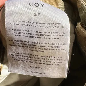 CQY Charm Jungle Minimalist Trouser Camo Pants Size 25 NWT thumbnail 7