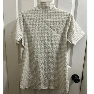Ariat Women’s Buttondown Green Cream Plaid Shirt Western Horse Riding Top 36 M ! thumbnail 2