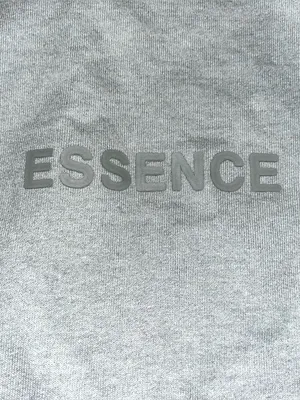 essence Light Gray Crewneck Sweatshirt Size M thumbnail 3