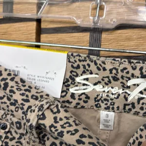 Seven7 Tummyless Skinny Leopard Print‎ Skinny Jeans Size 8 thumbnail 5