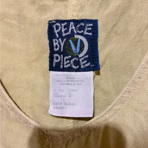 Peace by peice 100 percent linen romper thumbnail 2