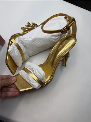 Cult Gaia Sunella Sandal Gold Color Size 39 EU/ 9 US thumbnail 10