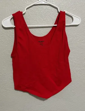 Freshwear Buckle Tank Cropped Top thumbnail 1