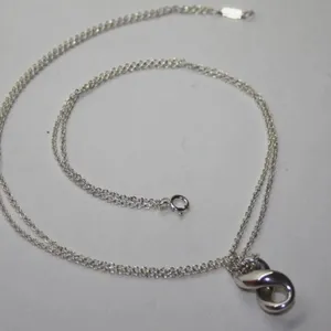 Tiffany & Co. Sterling Silver figure 8 infinity necklace thumbnail 1