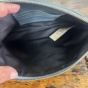 Burberry Crossbody Bag Small Teal Green Leather Chain Strap thumbnail 2
