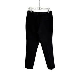 Zara Women's Black Tuxedo Dress Pants Satin Waistband Size L thumbnail 8