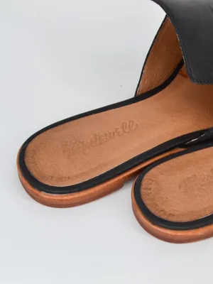 Madewell Gemma Mule Pointed Toe Leather Slide True Black 8.5 thumbnail 7