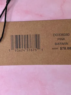 Steve Madden Pink Baguette Shoulder Bag Logo Print NWT thumbnail 4