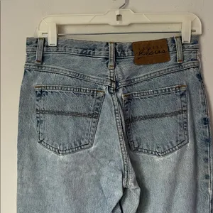 Vintage Express Bleus Flare Jeans: High Rise Wide Leg, Size 5/6 thumbnail 5