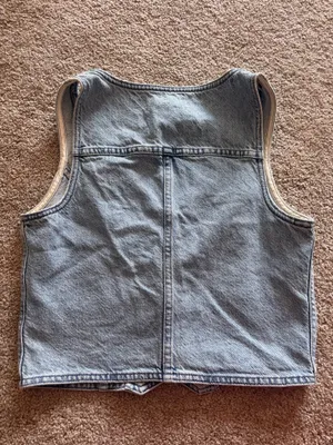 Madewell denim vest thumbnail 3