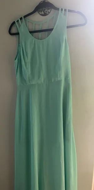 Lush Mint Green Strappy-Back Maxi Dress thumbnail 1