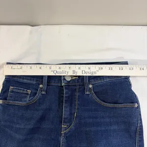 Levis Classic Mid Rise Skinny Jeans Womens 2 Dark Wash Blue Denim‎ Pants thumbnail 11