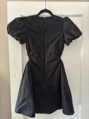 Y2K Black Poplin Dress thumbnail 2