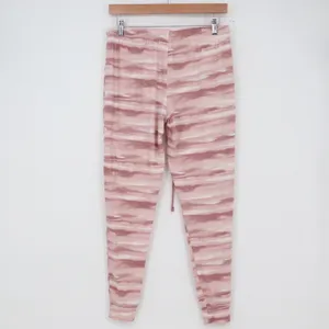 Unbranded Jogger Pants Womens S Pink Striped Drawstring Excellent thumbnail 3