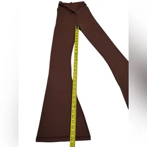 Offline Aerie Leggings Womens Small Brown Real Me Xtra Bootcut High Rise Yoga thumbnail 9