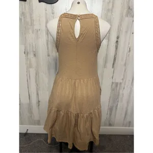 Tan maxi summer dress Tan Size XS thumbnail 6
