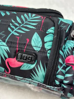 Lug Rare Black Flamingo Trolley‎ Cosmetic Travel Case thumbnail 8
