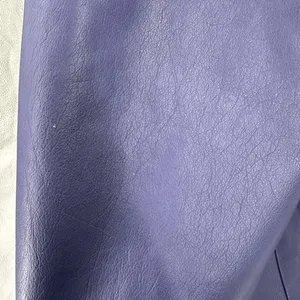 Wilsons Leather Trench Coat Womens M Blue Thinsulate Zip Lining Vintage 90s thumbnail 13
