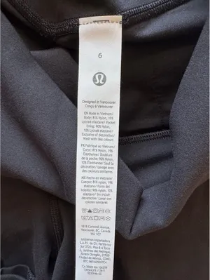Lululemon Align Jogger High Rise 28” Regular New Version Black Size 6 NWT thumbnail 6