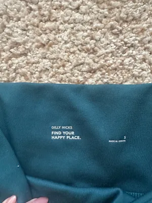 Gilly Hicks teal flare leggings Size small Excellent condition thumbnail 3