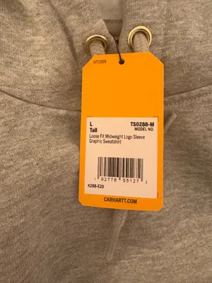 Men’s Large carhartt hoodie thumbnail 3