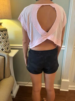 Kimberly Cropped Top Pink Size M thumbnail 3