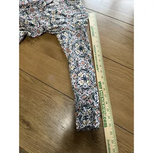 LOFT Tunic Top Size Small Long Sleeve‎ Paisley Rayon V Neck Lightweight Colorful thumbnail 6