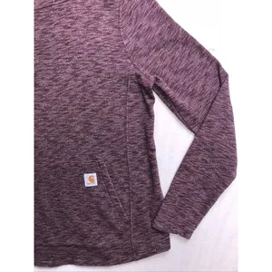 Carhartt Womens Slightly Fitted Cowl Neck Hoodie‎ Purple Heather 102481 Size M thumbnail 3