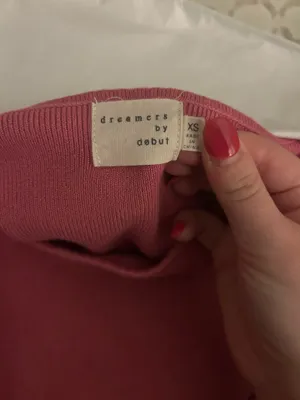 Dry Goods Pink Ruffle Top thumbnail 3