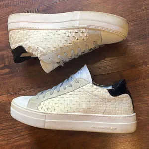 P448 Thea Overload Low Leather Trainers thumbnail 4