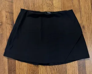 Abercrombie YPB Black Women's Athletic Skort Size L thumbnail 1