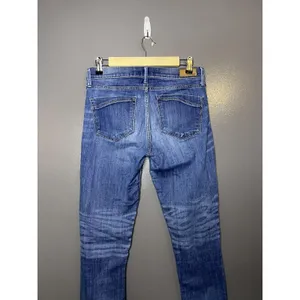 Express Legging Mid Rise Jeans Womens 6R Medium Wash Blue Jegging Stretch Denim thumbnail 7