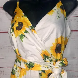 Women’s Sunflower Dress | Medium thumbnail 3