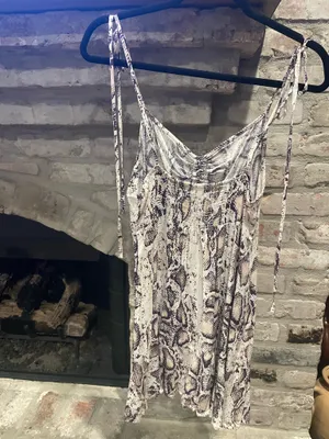 Ocean Drive Spaghetti Strap Printed Mini Dress thumbnail 2
