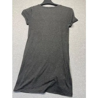 3 for $25. Women's Stiletto's Gray T-Shirt Dress Size S with pockets thumbnail 4