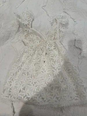 Lost + Wander white floral mini dress thumbnail 1