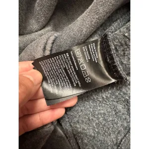 H&M Divided Hoodie Womens XXL Dark Grey Acid Wash Queen of Your Heart Graphic thumbnail 4