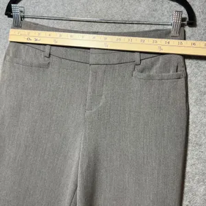 Nine West Womens‎ 4 Gray Wide Leg Dress Pants Career Workwear Trousers thumbnail 2