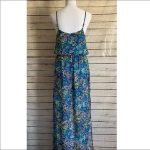 Fire Los Angeles Floral Print Maxi Dress thumbnail 5