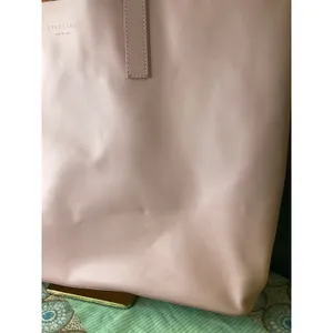 Everlane Day Market Tote Blush Pink Italian Leather‎ Shoulder Bag Handbag Womens thumbnail 2