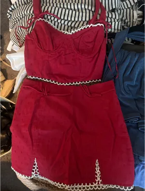 Melrose Matching set Red Size XS thumbnail 3