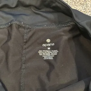 Apana Women's Athletic Shorts Black, Size M thumbnail 4