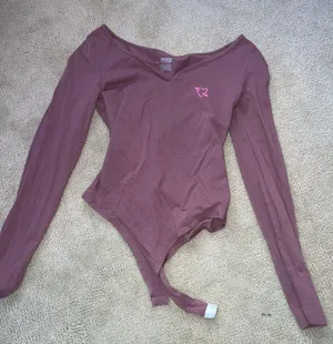 Victoria's Secret Longe Sleeve Bodysuit thumbnail 1