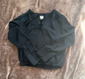 A New Day Black Blouse thumbnail 1