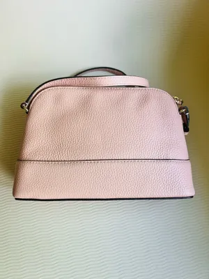 Kate Spade Southport Avenue Hanna Crossbody Chalk Pink Leather Dome Bag NWOT thumbnail 5