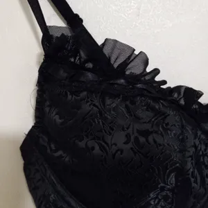 Dreamgirl M Sexy Underwire Black Negligee Lingerie thumbnail 8