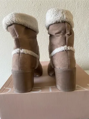 Just Fab booties EllieTrim Portabella thumbnail 3