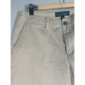 Ralph Lauren Pants Womens‎ 6 Khaki Beige Tan Preppy Office Trousers Neutral Wide thumbnail 3